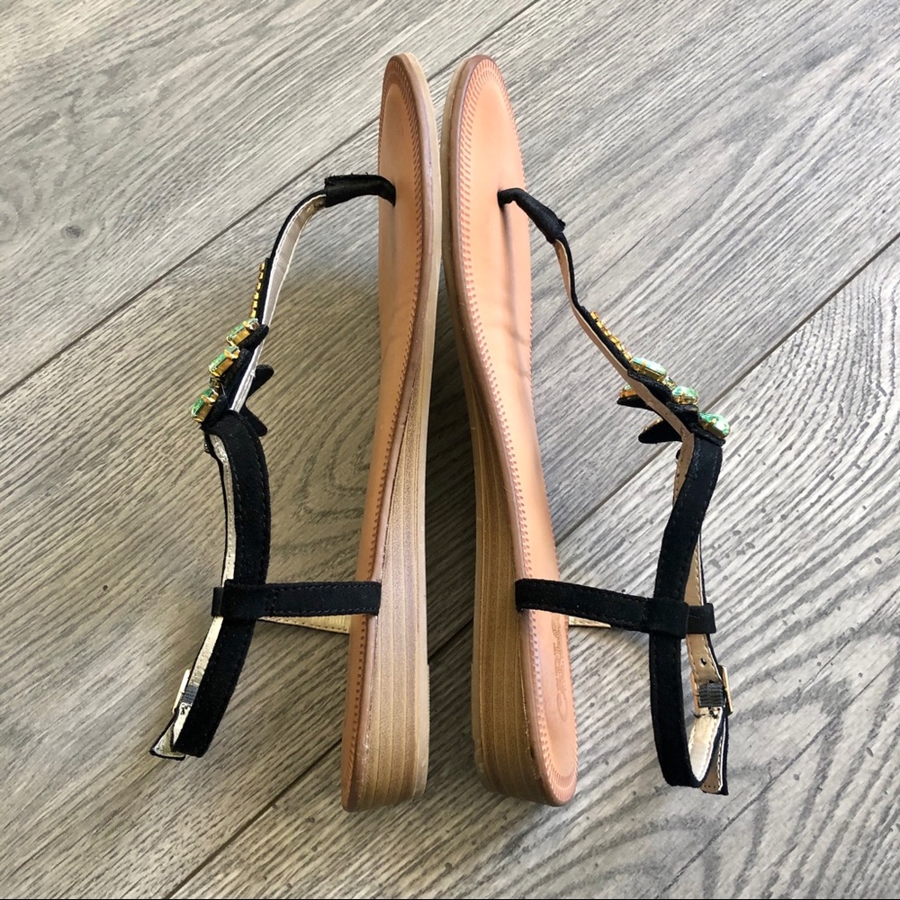 ☘️3/$25 SALE!☘️ Carlos Santana Palm Tree Sandals - Picture 4 of 7